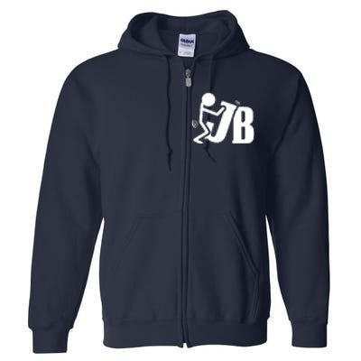 Fuck Biden Anti Joe Biden FJB Full Zip Hoodie