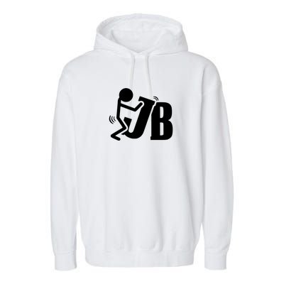 Fuck Biden Anti Joe Biden FJB Garment-Dyed Fleece Hoodie