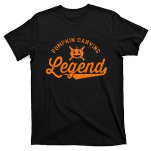 Funny Adult Jack O Lantern Pumpkin Carving Legend Halloween T-Shirt