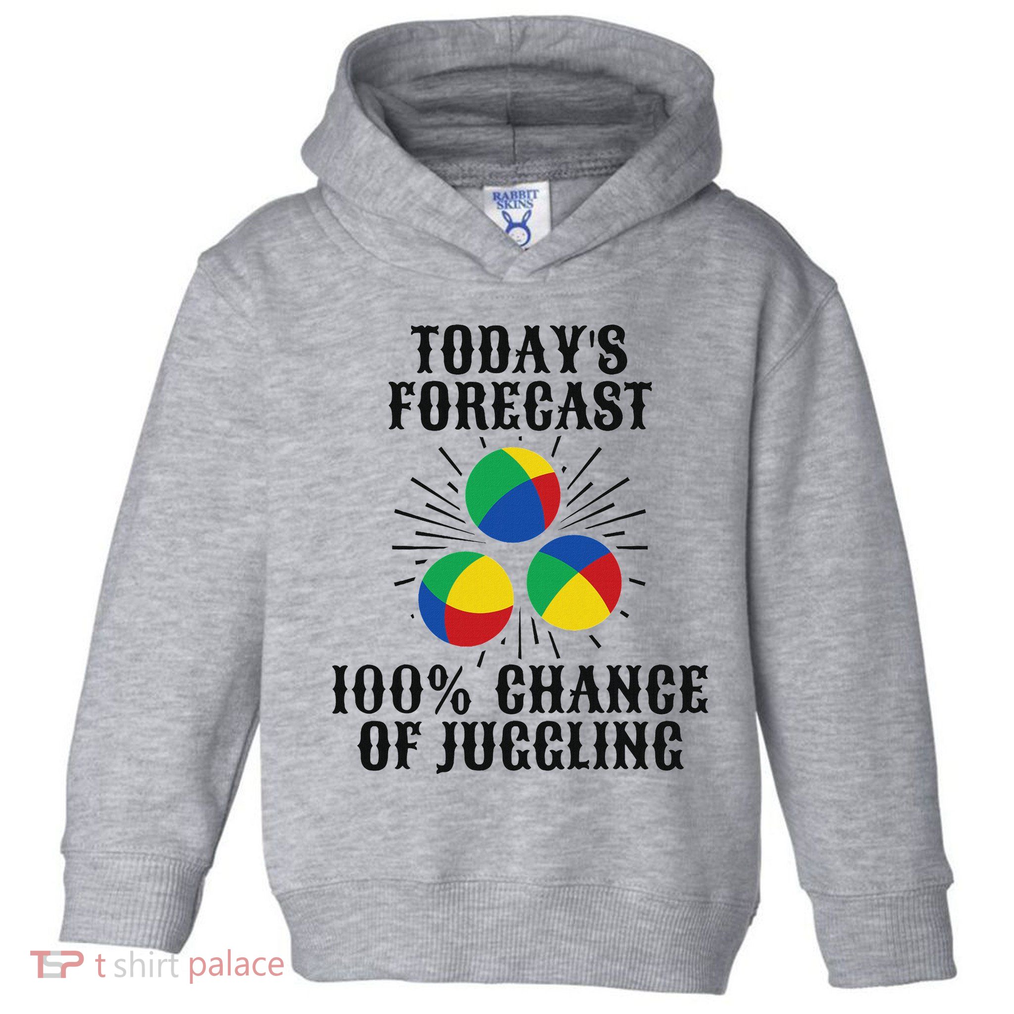 For A Juggler Funny Juggling Toddler Hoodie