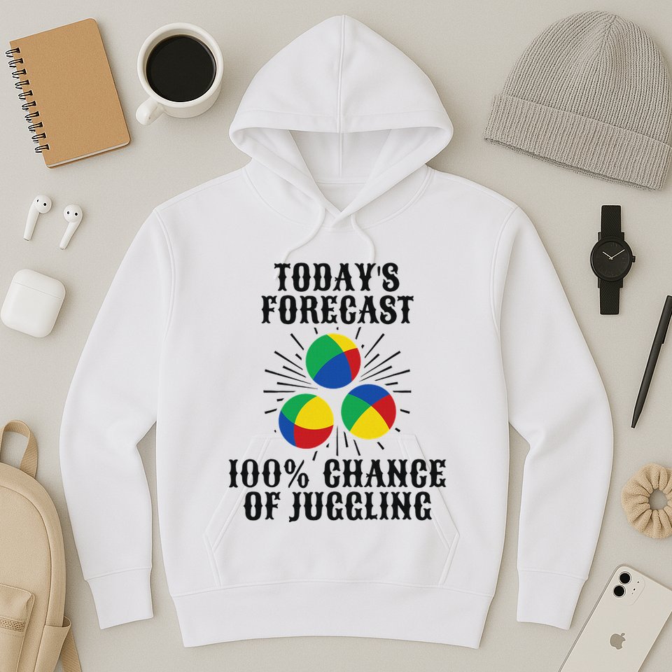 For A Juggler Funny Juggling Hoodie