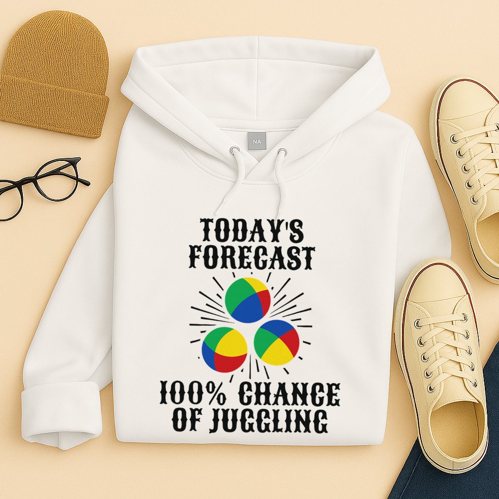 For A Juggler Funny Juggling Hoodie