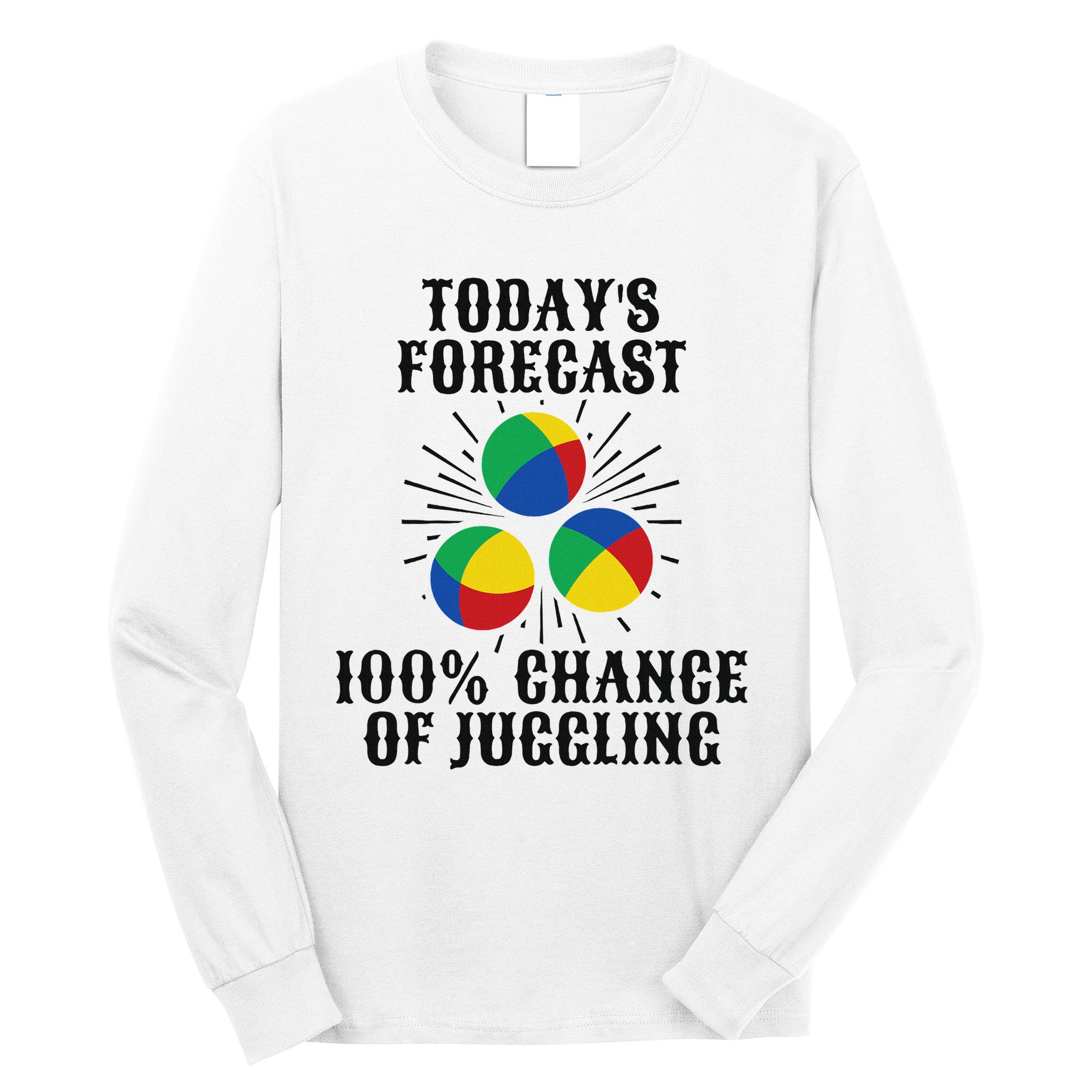 For A Juggler Funny Juggling Long Sleeve Shirt