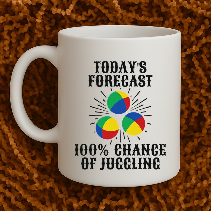 For A Juggler Funny Juggling Mug