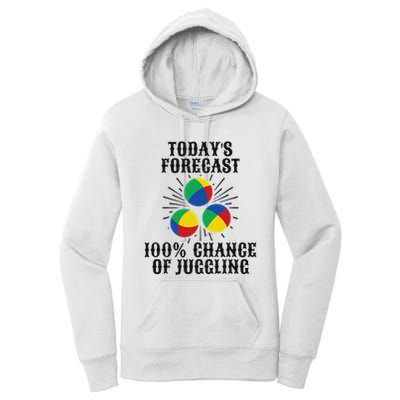 For A Juggler Funny Juggling Women's Pullover Hoodie