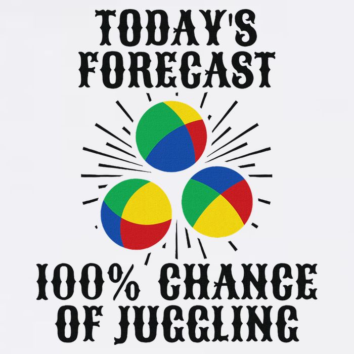 For A Juggler Funny Juggling Premium Pullover Hoodie