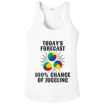 For A Juggler Funny Juggling Ladies PosiCharge Competitor Racerback Tank
