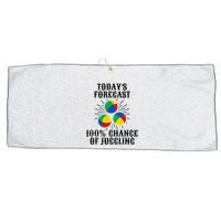 For A Juggler Funny Juggling Large Microfiber Waffle Golf Towel