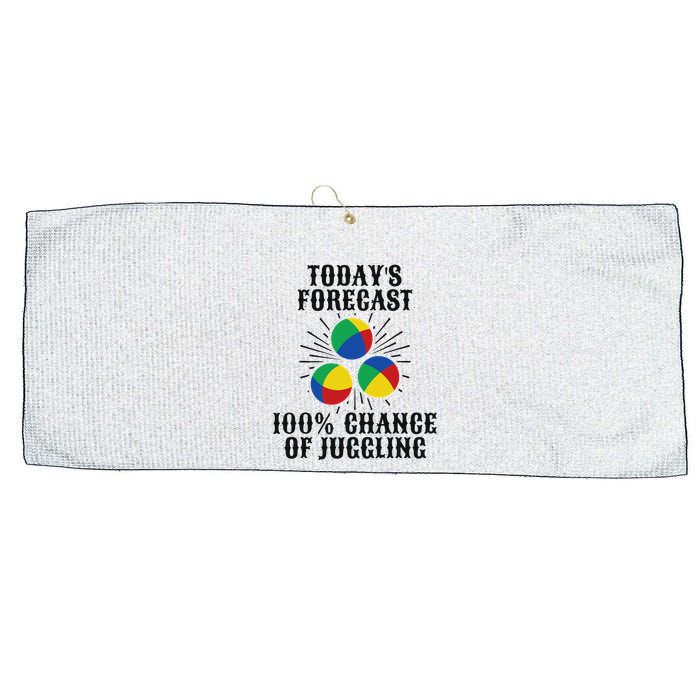 For A Juggler Funny Juggling Large Microfiber Waffle Golf Towel
