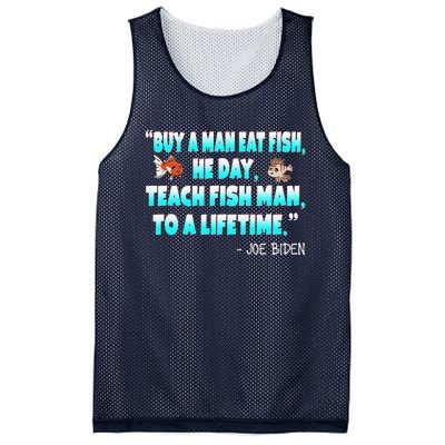 Funny Anti Joe Biden Is An Idiot Political Sarcastic Fishing Mesh Reversible Basketball Jersey Tank