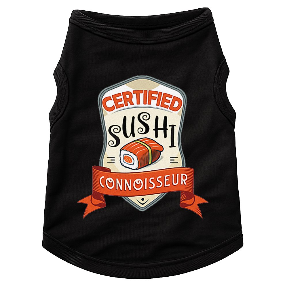 Funny Asian Japan Sushi Lover Award Doggie Tank