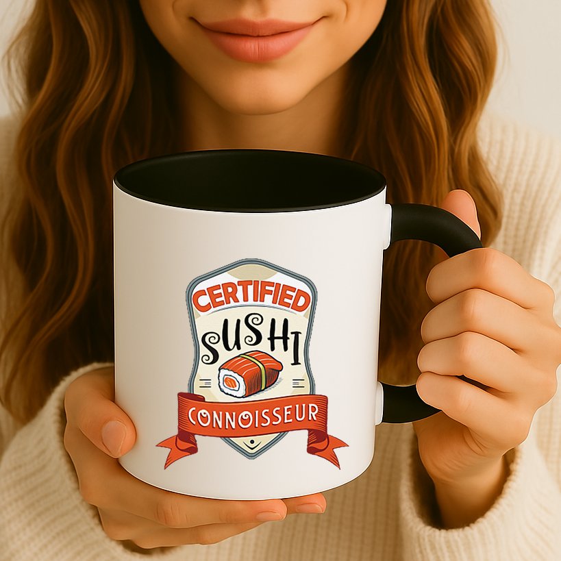 Funny Asian Japan Sushi Lover Award Mug