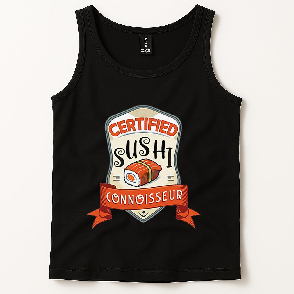 Funny Asian Japan Sushi Lover Award Tank Top