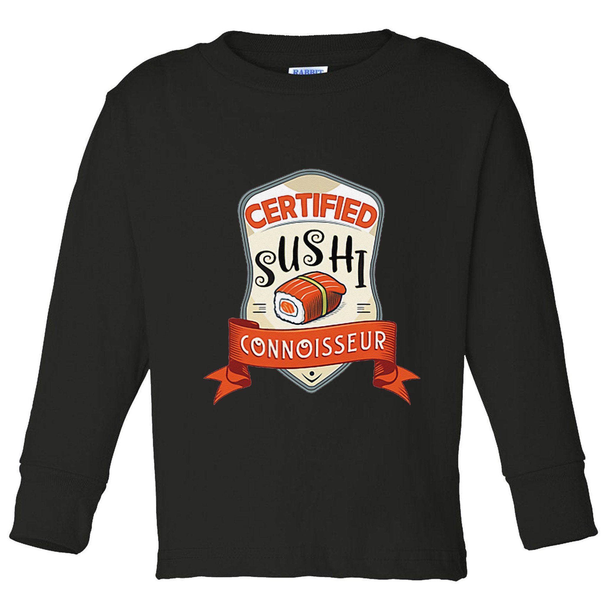 Funny Asian Japan Sushi Lover Award Toddler Long Sleeve Shirt