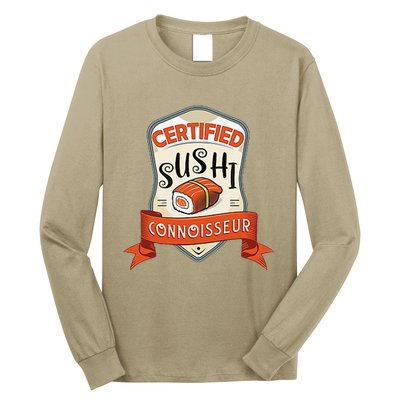 Funny Asian Japan Sushi Lover Award Long Sleeve Shirt