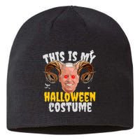 Funny Anti Joe Biden Ghost Boo Scary Spooky Season Halloween Sustainable Beanie