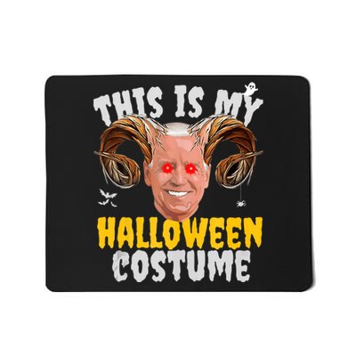 Funny Anti Joe Biden Ghost Boo Scary Spooky Season Halloween Mousepad