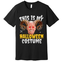 Funny Anti Joe Biden Ghost Boo Scary Spooky Season Halloween Premium T-Shirt