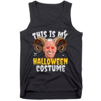 Funny Anti Joe Biden Ghost Boo Scary Spooky Season Halloween Tank Top