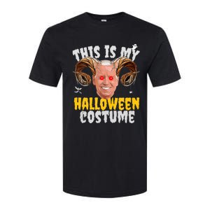 Funny Anti Joe Biden Ghost Boo Scary Spooky Season Halloween Softstyle CVC T-Shirt