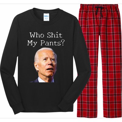 Funny Anti Joe biden  Long Sleeve Pajama Set