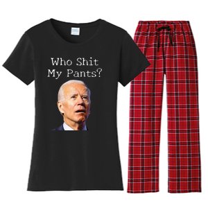 Funny Anti Joe biden  Women's Flannel Pajama Set