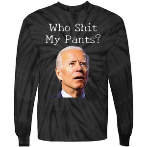 Funny Anti Joe biden  Tie-Dye Long Sleeve Shirt