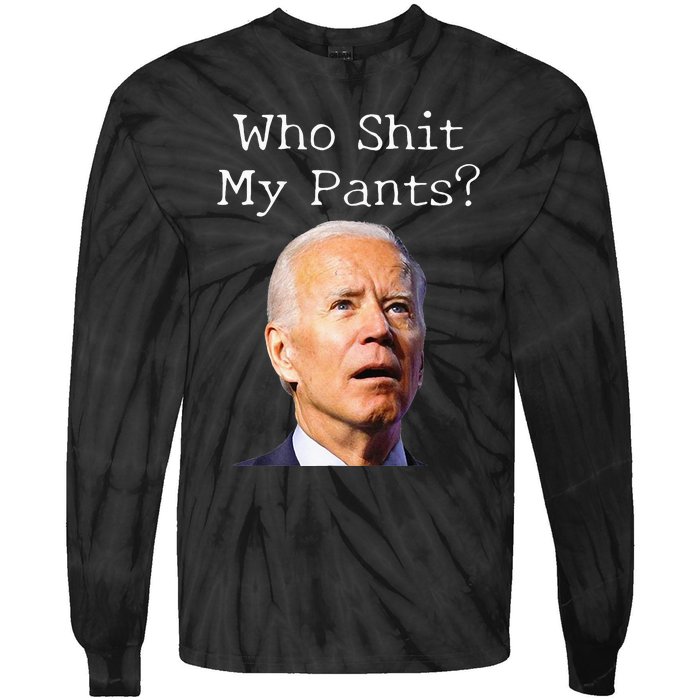 Funny Anti Joe biden  Tie-Dye Long Sleeve Shirt