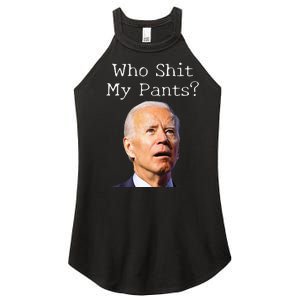 Funny Anti Joe biden  Women's Perfect Tri Rocker Tank