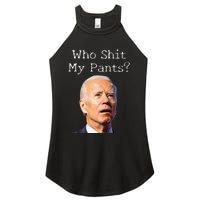 Funny Anti Joe biden  Women's Perfect Tri Rocker Tank