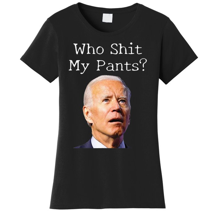 Funny Anti Joe biden  Women's T-Shirt