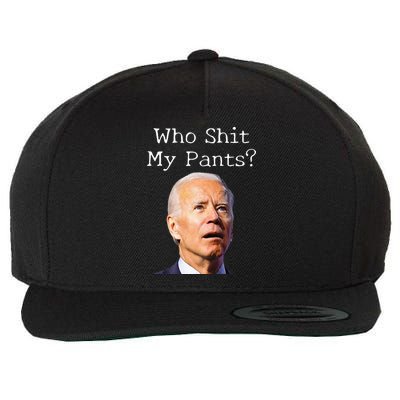 Funny Anti Joe biden  Wool Snapback Cap