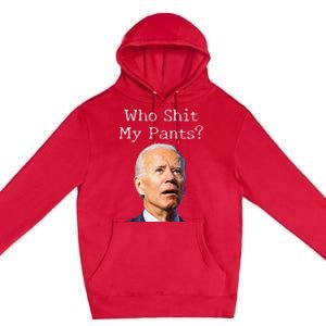 Funny Anti Joe biden  Premium Pullover Hoodie