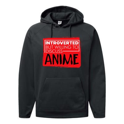 Funny Anime Japanese Animation Lovers Pun Quote Performance Fleece Hoodie