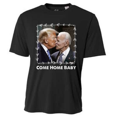 Funny Anti Joe Biden Donald Trump Make America Great Facts Cooling Performance Crew T-Shirt