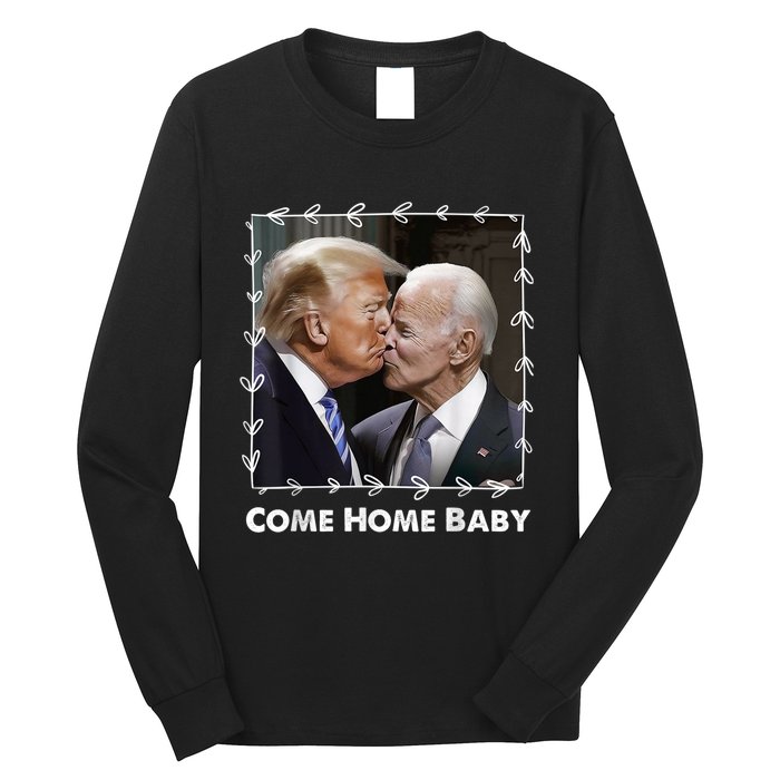 Funny Anti Joe Biden Donald Trump Make America Great Facts Long Sleeve Shirt