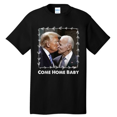 Funny Anti Joe Biden Donald Trump Make America Great Facts Tall T-Shirt