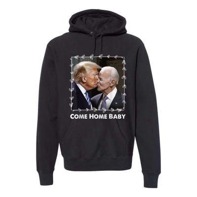 Funny Anti Joe Biden Donald Trump Make America Great Facts Premium Hoodie