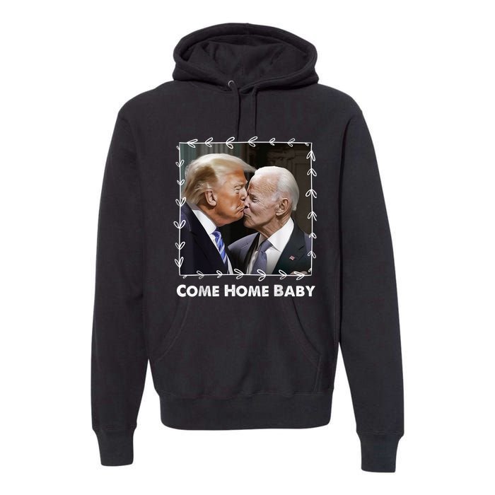 Funny Anti Joe Biden Donald Trump Make America Great Facts Premium Hoodie