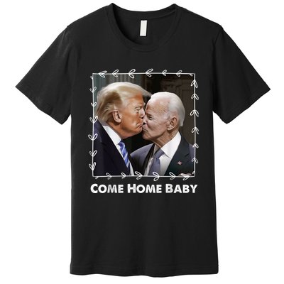 Funny Anti Joe Biden Donald Trump Make America Great Facts Premium T-Shirt