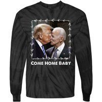 Funny Anti Joe Biden Donald Trump Make America Great Facts Tie-Dye Long Sleeve Shirt