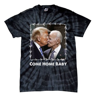 Funny Anti Joe Biden Donald Trump Make America Great Facts Tie-Dye T-Shirt