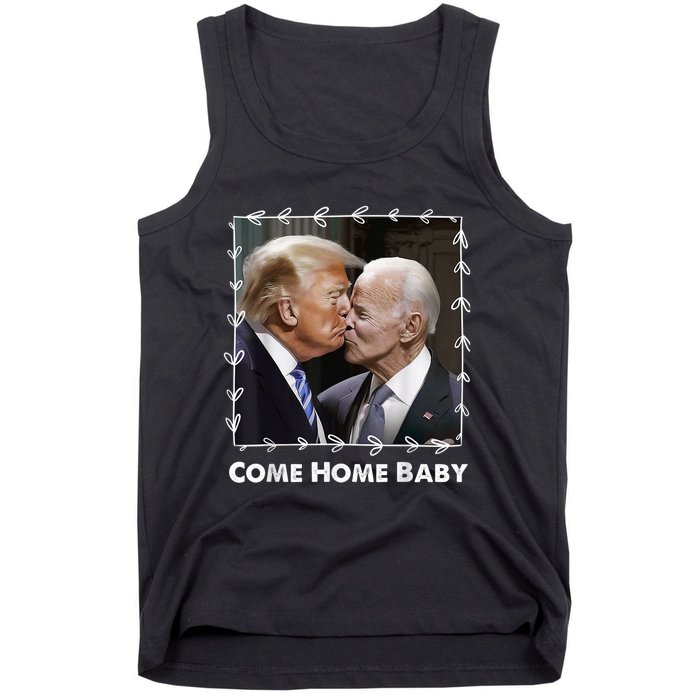 Funny Anti Joe Biden Donald Trump Make America Great Facts Tank Top