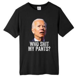 Funny Anti Joe Biden Political Tall Fusion ChromaSoft Performance T-Shirt