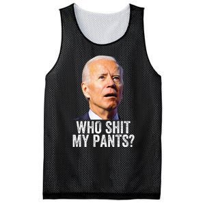 Funny Anti Joe Biden Political Mesh Reversible Basketball Jersey Tank