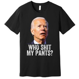 Funny Anti Joe Biden Political Premium T-Shirt