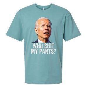 Funny Anti Joe Biden Political Sueded Cloud Jersey T-Shirt