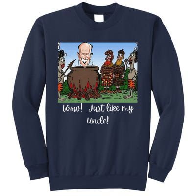 Funny Anti Joe Biden Cannibal Story About His Uncle Designed Sweatshirt