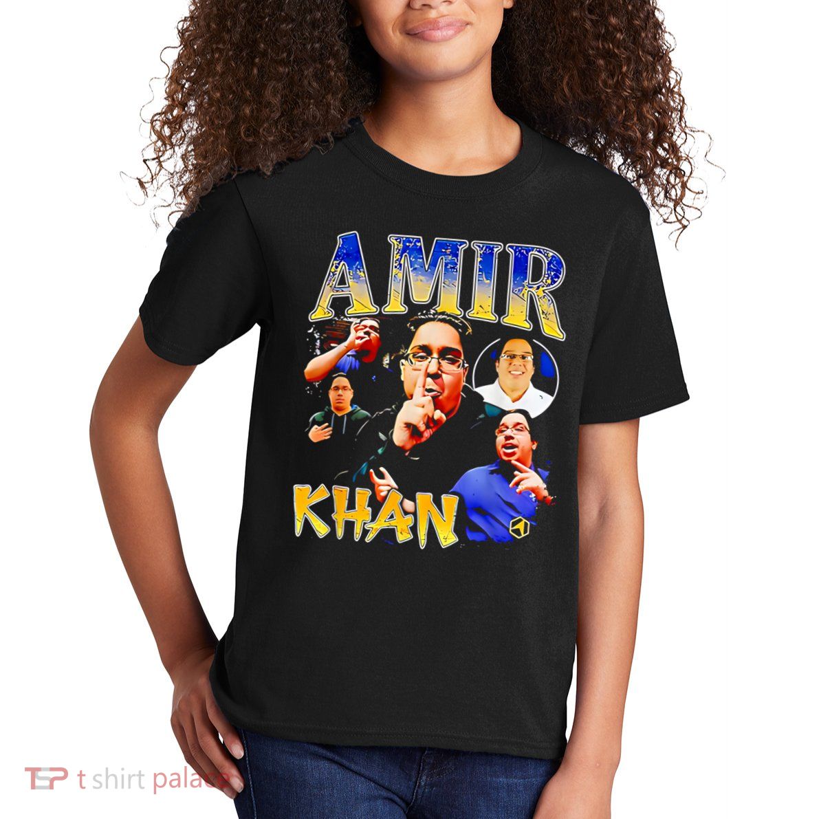 Funny Amir Khan Shirt, Amir Khan Kids T-Shirt