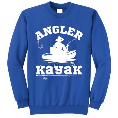 Funny Angler Kayak Gift Tall Sweatshirt